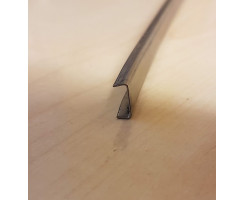 Door weather-strip retaining channel Door weather-strip retaining channel