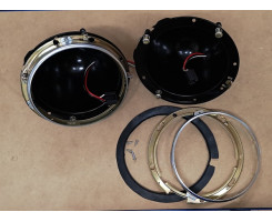 Head-light steel bowl kit (pair)
