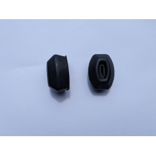 Rear brake drum lever dust covers (Hunter)